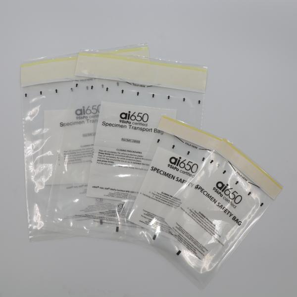 Customized Biohazard Specimen Transport Bags For Laboratory