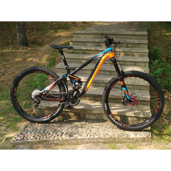 27.5er Enduro Cuadro de suspensión completa Cuadro de bicicleta de montaña de aluminio de 164 mm S / M / L MTB OEM