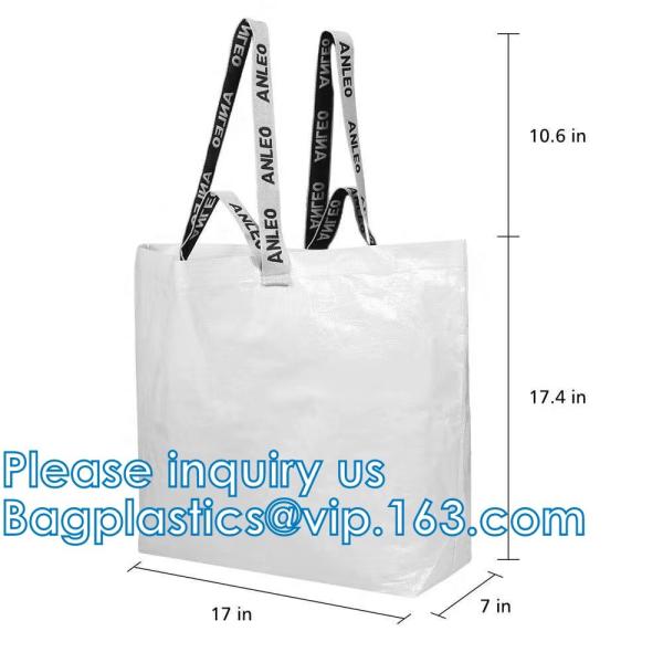 Eco Reusable Supermarket Grocery Promotion Shopping carrier, fabric tote cloth bag, Woven sack