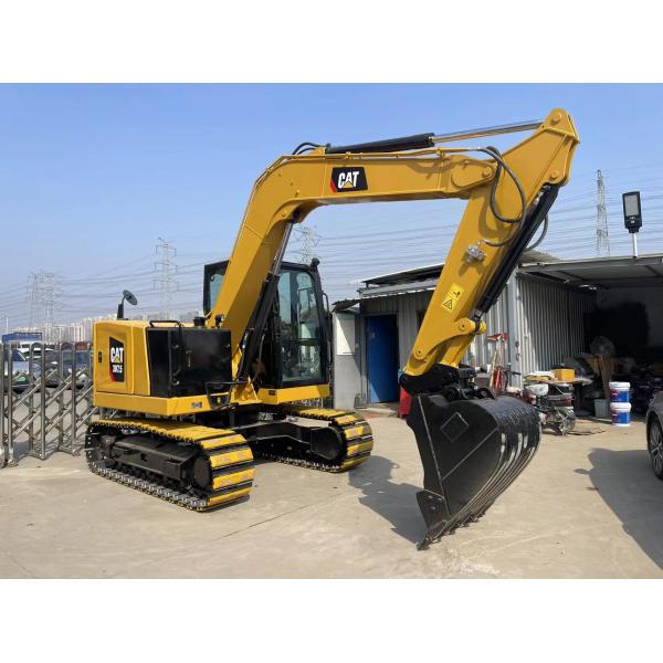 Used Caterpillar 307.5 Excavator 0.33 M3 Bucket Capacity For Construction Projects