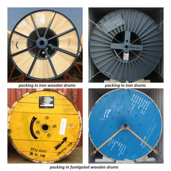 10-600 мм2 ПВХ изолированный и обшитый многоядерный алюминиевый проводник