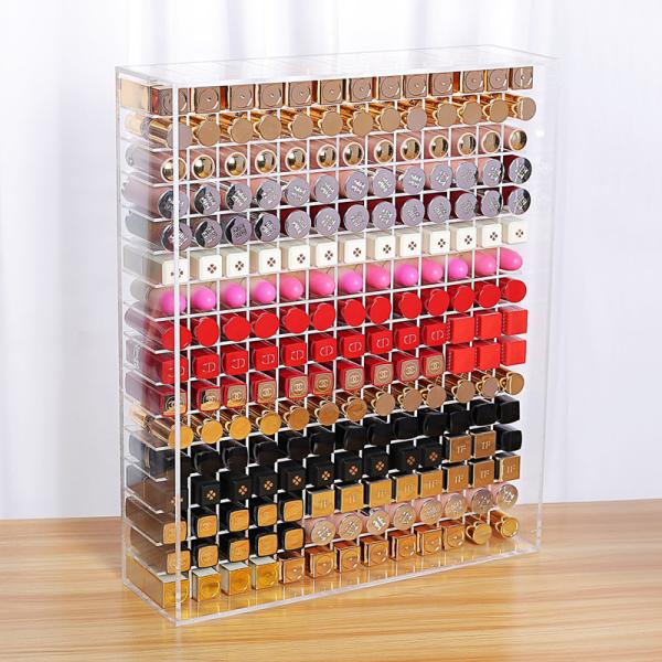 Cupcake Cosmetic Display Cabinet Lipstick Organizer Stand Rack
