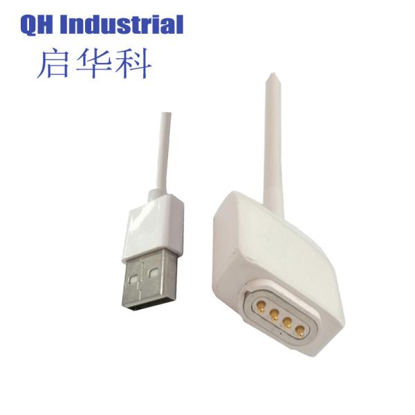 4Pin Netherlands Sensor Connector Pogo Pin Magnetic Connector Pogo Pin Connector For Smart Watch