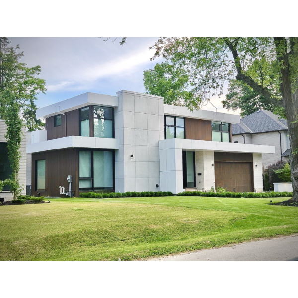 48IN 96IN Brushed Silvere And Golden Acp Sheet 3mm Silver Brush Finish Aluminum Composite Panel Decorative Exterior Sheet Cladding