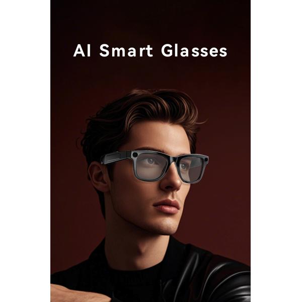 Type C Charging Port AI Glasses Wifi & Bluetooth 8MP PC AR Smart Glasses