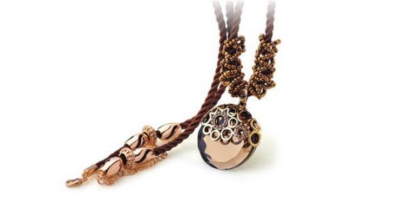 South Korean imports jewelry refined crystal sweater long section of rope chain necklace