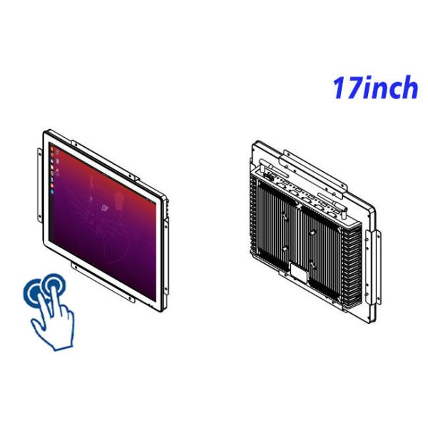 17-Inch Linux Touch Panel for Control Centers and Warehouse Dashboards