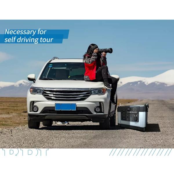 200-240V 1000W Solar Generator Battery Charger 300000mAh Outdoor Energy 1100wh