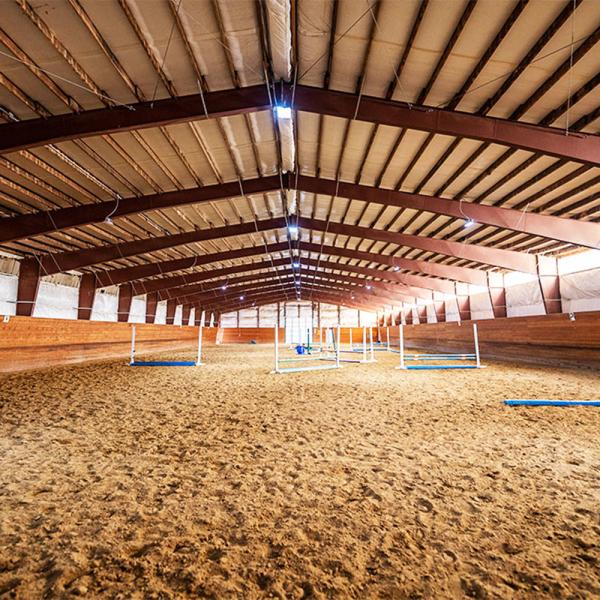 200x400 Indoor Horse Arena Kits Steel Indoor Riding Arenas
