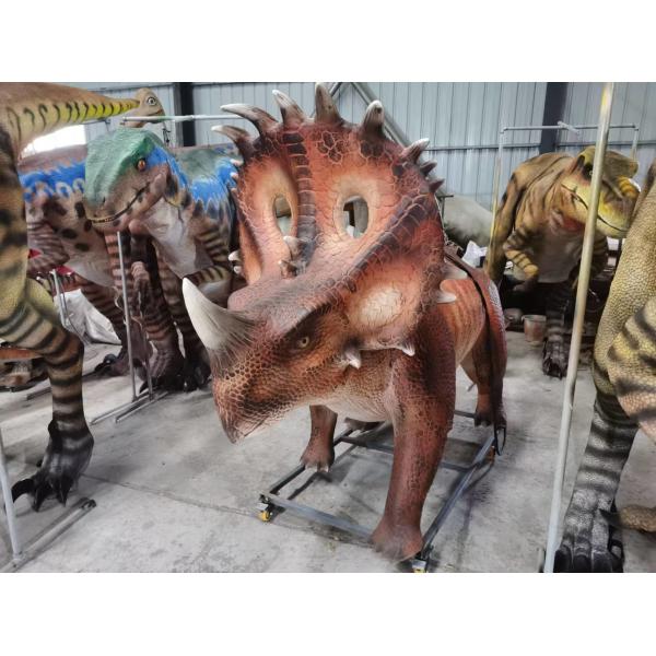 Водонепроницаемый реалистичный аниматоронный динозавр светящийся фонарь динозавр синоцератопс