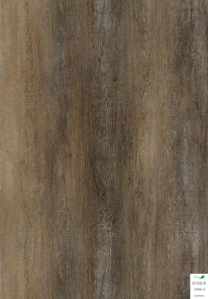 Fire-proof  Loose Lay Flooring , Loose Lay Vinyl Planks 0.1-0.7 mm Wear Layer
