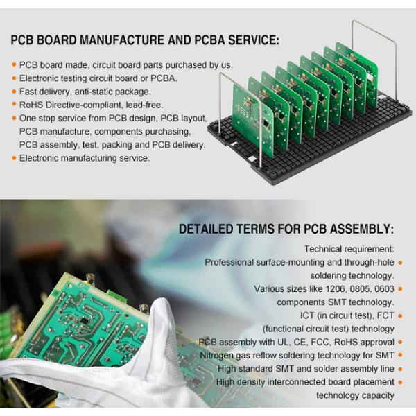 Неэтилированный двойник собрания Pcb HASL электронный встал на сторону собрание Smt