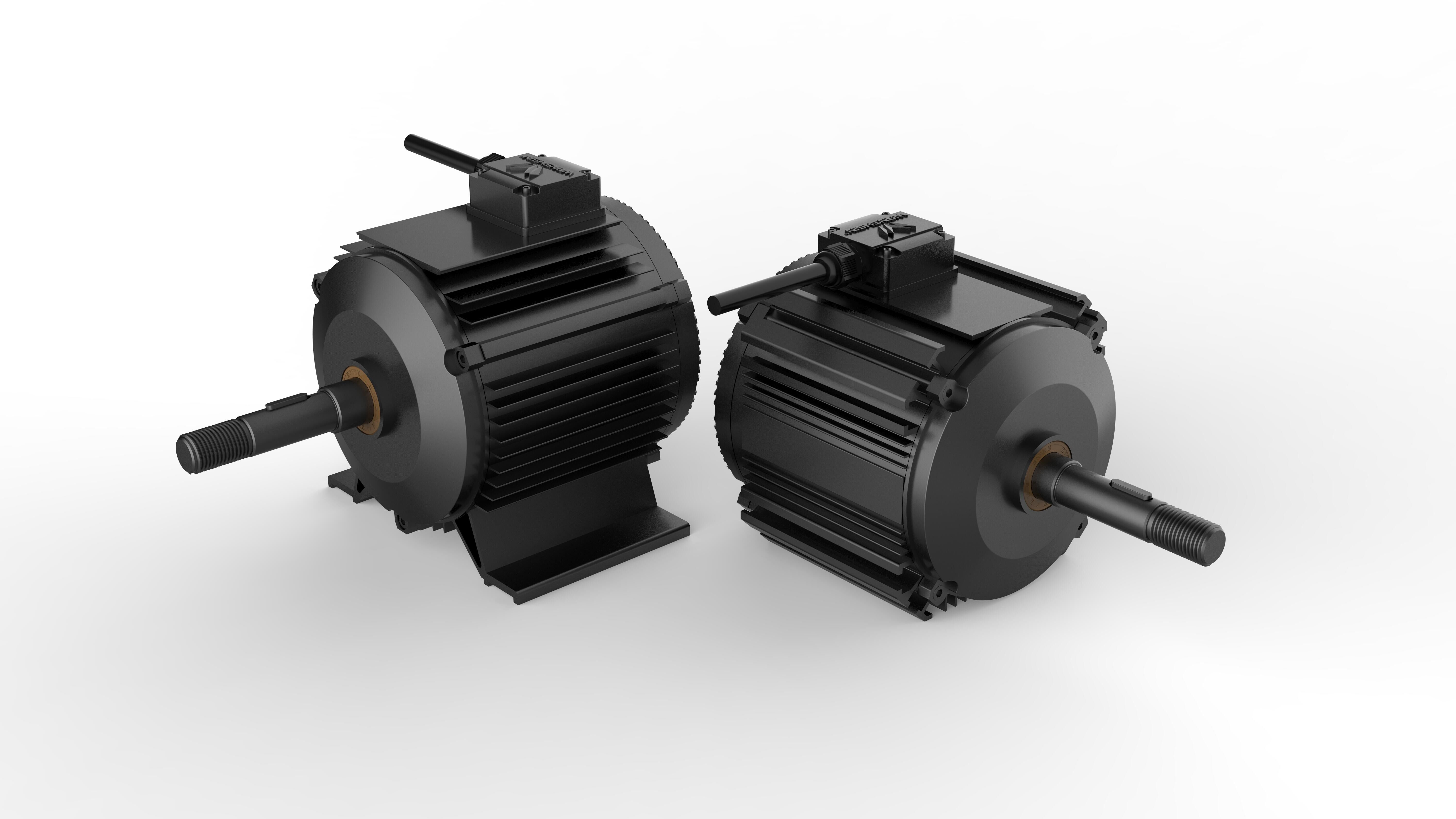 AC 0.5kW электрического двигателя 220V постоянного магнита Wanshsin одновременный