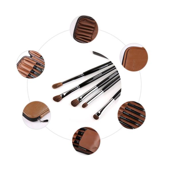 Large capacity zipper brush bag, brush set, makeup tool, makeup brush, 12 brush drum bags
