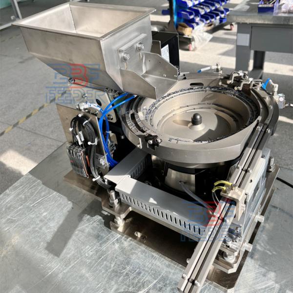 High Speed Vibratory Bowl Feeder Customized Automatic Small Plastic Parts Feeding Machine