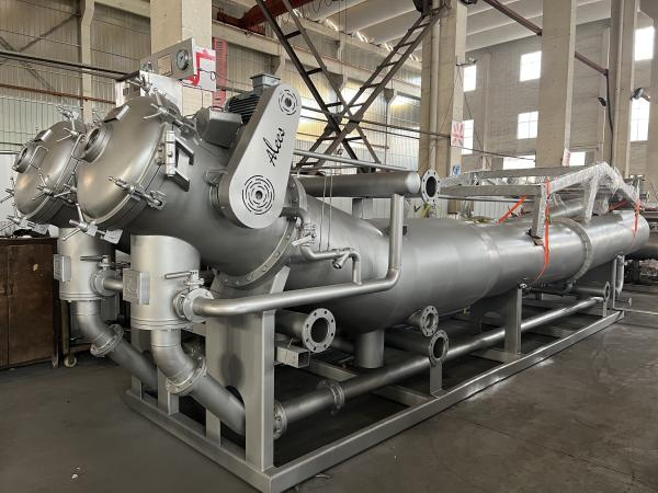 Liquid Flow Woven Fabric Dyeing Machine L Shape With High Energy Efficiency