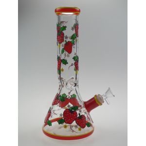 Кальян выдувного стекла совместных буровых вышек женщины 14 труб водопровода Pyrex Beaker стеклянный Handmade