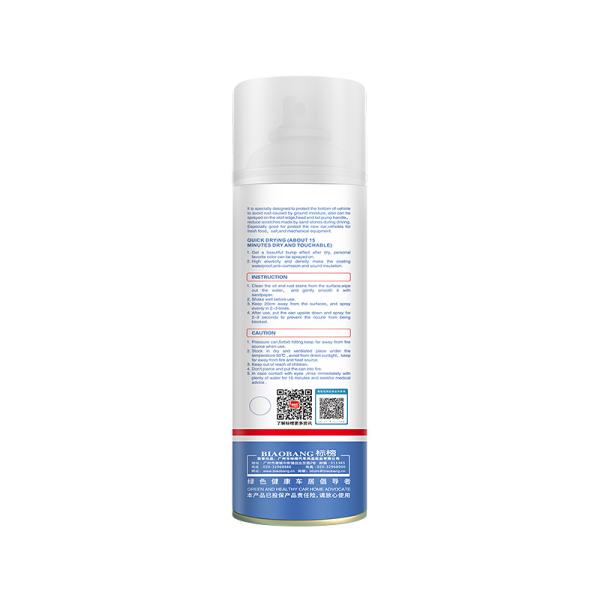 500ml Rubberized Undercoating Spray Shock Resistant For Undercarriage Maintenance