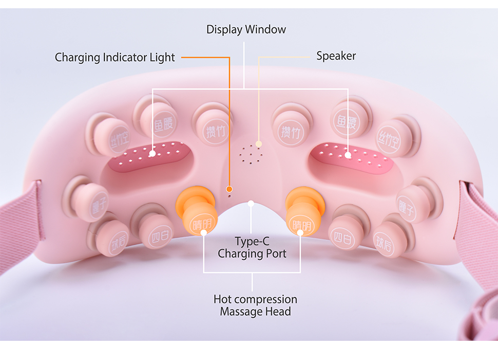 Relax Multifunction Rechargeable Appliance Massager Eye Protection Instrument Manufacturers Eye Health Masks Massage