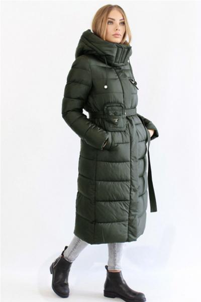 FODARLLOY 2022 Winter New Style Women's Down Padded Jacket Foreign Trade Cotton-Padded Jacket Mid-Length Ladies Jacket