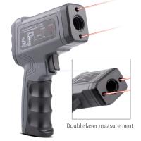 Kaemeasu 750°C Thermomètre infrarouge ménager Pistolet à température portatif 170g