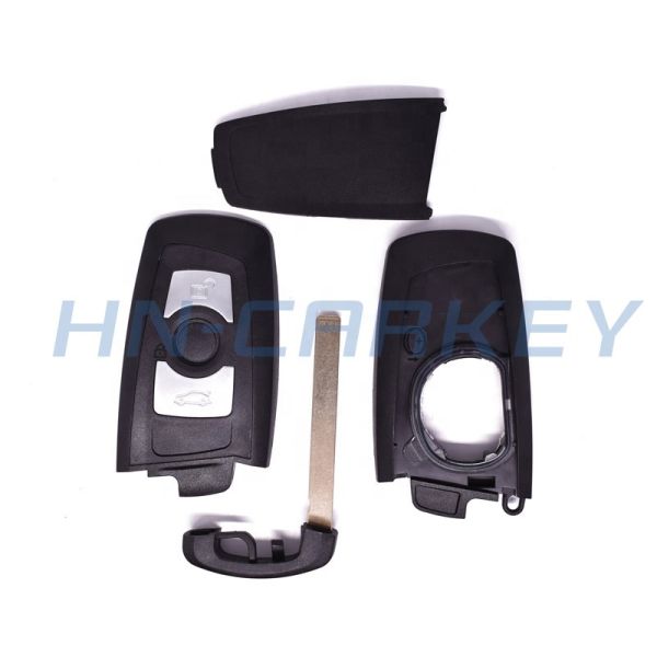 Original Black 3 Button Flip Car Key Fob Replacement For B-Mw