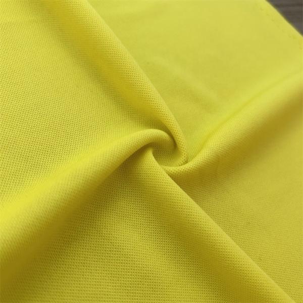 Sportswear 100% Polyester Pique Fabric For POLO Shirts And T-Shirts
