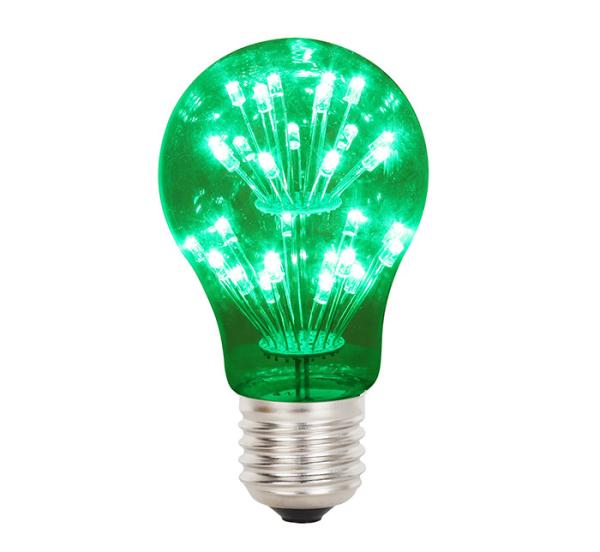 A60 Rgb 180lm G125 Light Bulb Led Vintage Filament Bulb  Ce Rohs Standard