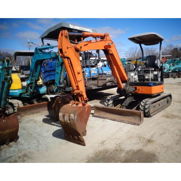 20KW 3 toneladas pequena usada Hitachi Zaxis 30 Crawler Excavator ZX30 com 2001-4000 horas de trabalho