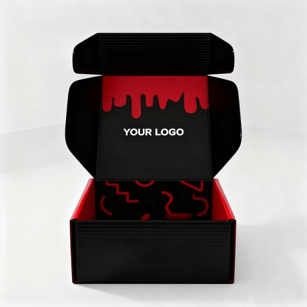 Custom Luxury Women Shoe Boxes With Logo Eco Postal Packaging Corrugated Board  For Shoes Or Clothes