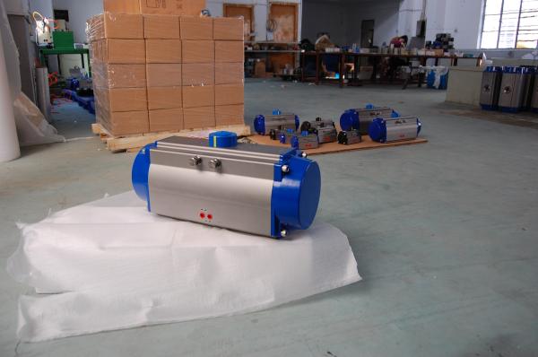 volantes actuador neumtico aluminum alloy quater-turn pneumatic actuator for butterfly valve and ball valve