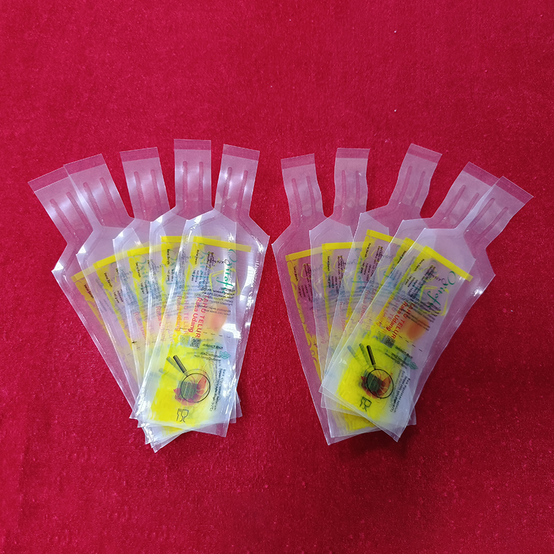 Steam Cooking Transparent Egg Tofu Tube Pouch 175g 230g Heat Sealable