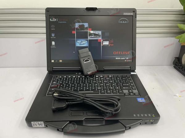 Pour l'interface de diagnostic M-A-N, outil de diagnostic de camion, programmation de paramètres, dispositif d'étalonnage WLAN, surveillance