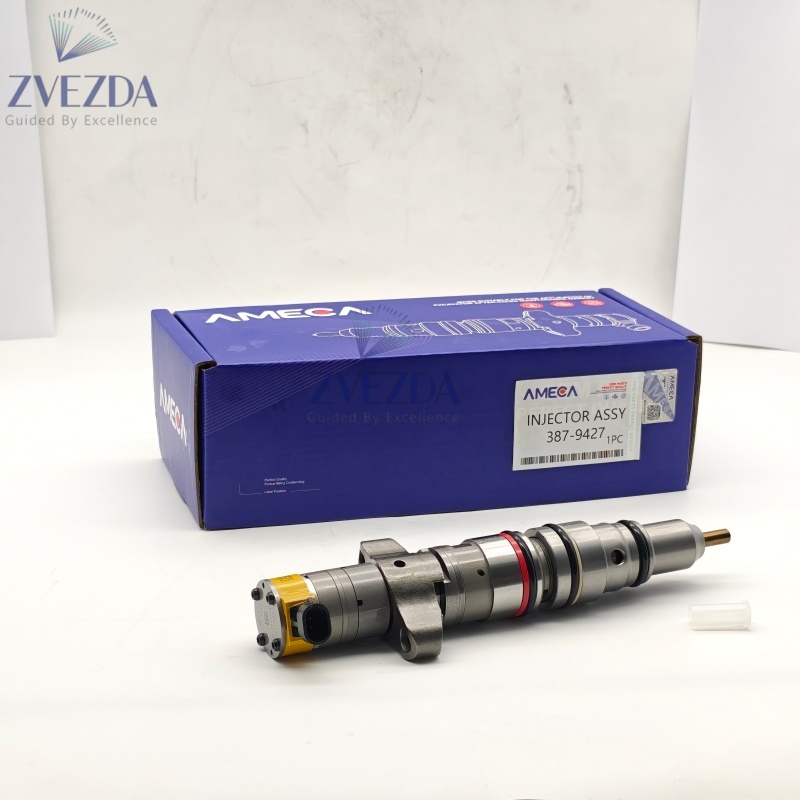 Wear Resistant Common Rail Fuel Excavator Injector 387-9427 For C7 Diesel Engine