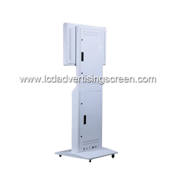 32 Inch Indoor Retail Android 7.1 PCAP Touch Screen Display Kiosk with Wheels and Wifi Network