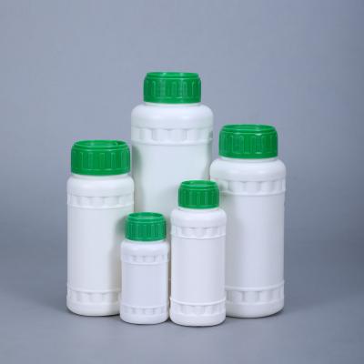 500 ml de garrafa de plástico branco HDPE COEX para pesticidas com tampa de parafuso e resistente a produtos químicos