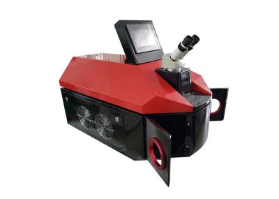 Máquina de soldadura vertical dental do laser da joia do quadro de vidro de aço inoxidável