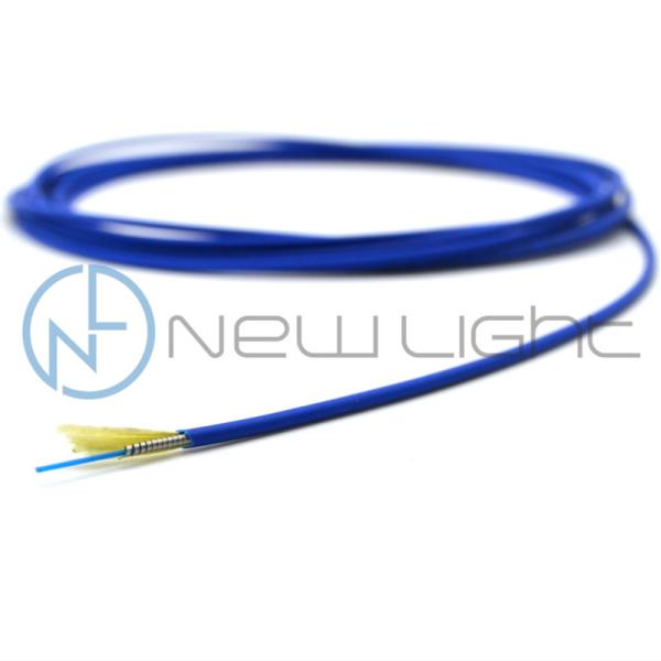 4 Fibers LC SC 0.5 Meter Fiber Optic Patch Cable with Armored Protection