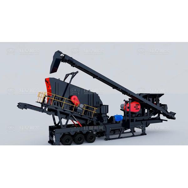 China Hot Sale MTNG400S-3 Wheel Type Mobile Crushing and Screening Station Plant Price