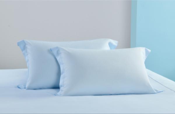Tencel Linen Duvet Cover Queen Comfortable Blue Duvet Cover