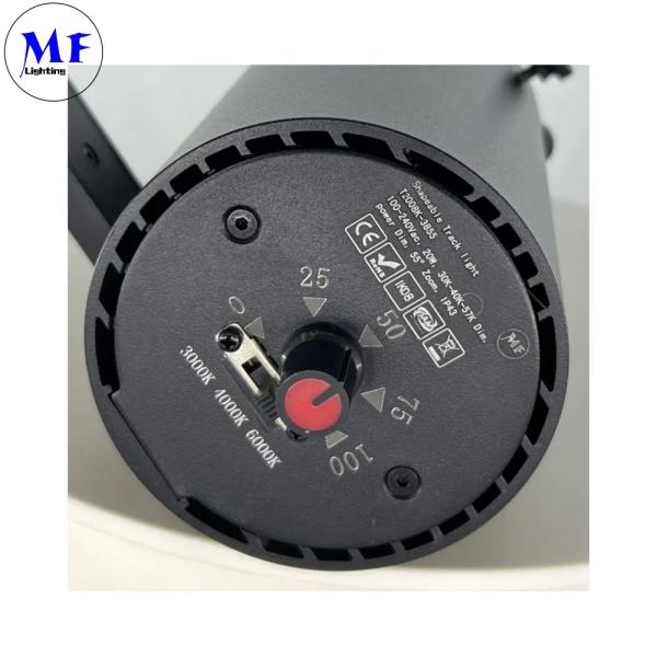 Smart Dimming & Control Variable Zoom Contour Defining Integrated Framing Custom Gobo Projection Flexible Modular LED Track Light Spotlight Projector