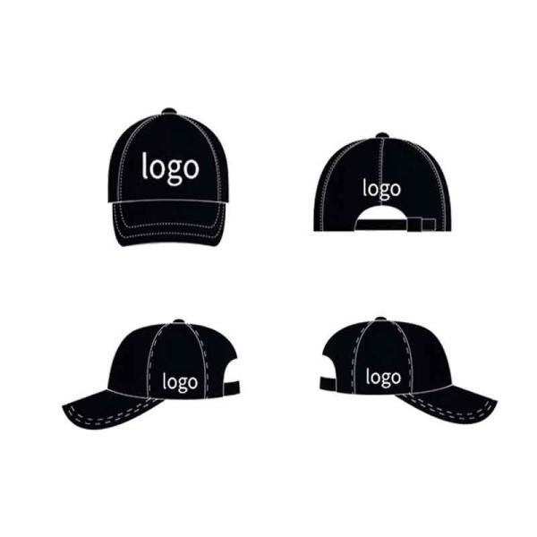 Casquette de baseball noire délavée pour homme, personnalisée avec logo, en coton délavé à l'acide, style vintage, réglable, en jean, pour le sport