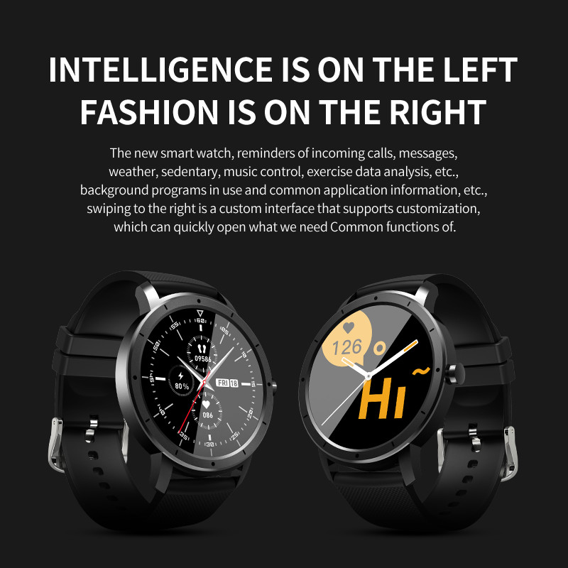 Smartwatch Bluetooth 5,2 GPS переключателя шкалы водоустойчивый 1,32 дюйма