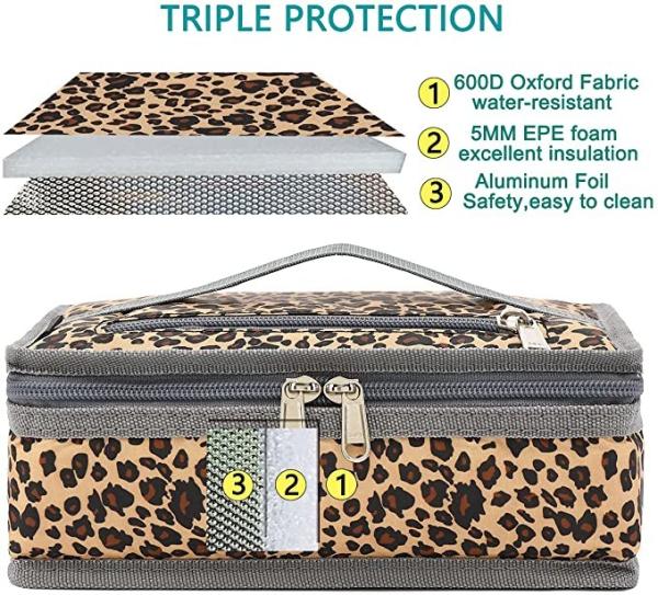 Small Insulated Cooler Bags Portable Mini Thermal Cooler Lunch Bag