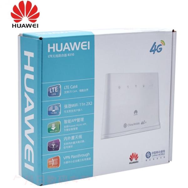 Routeur sans fil Huawei B310As-852 4G CPE déverrouillé Routeur sans fil avec fente pour carte SIM Plus 2* Antenne externe pour Huawei B310