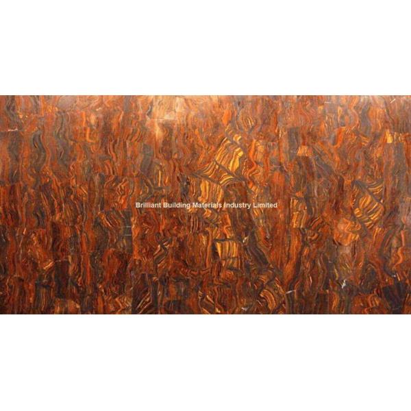 Red Iron Tiger Eyes Tiles