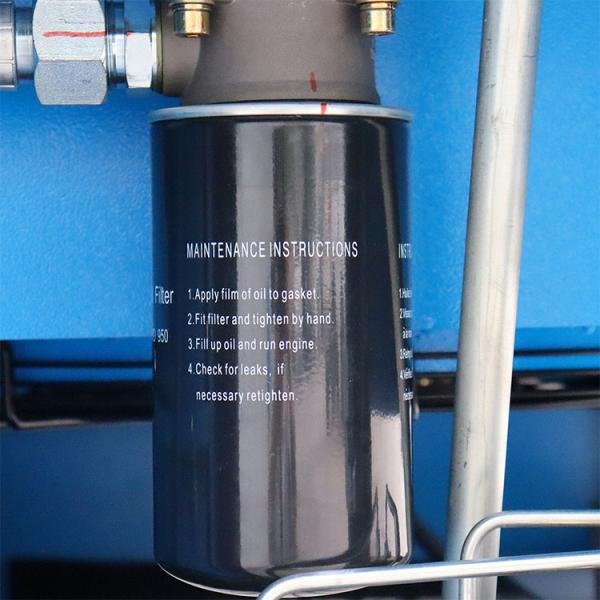 10hp 7.5Kw дизельный вращающийся винтовой воздушный компрессор с насосами резервуар для промышленного