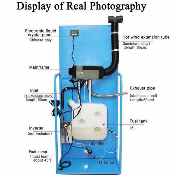 5KW Webasto 12V diesel air heater for boat car ship truck marine