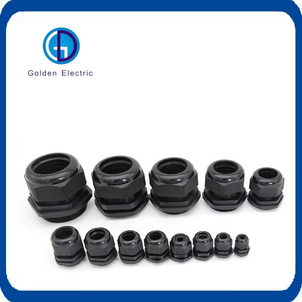 Electrical Nickel Plated Brass Cable Gland Electroplating For Wire Protection