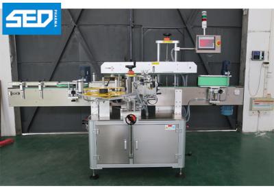 Garrafa autoadesiva do quadrado da máquina de etiquetas da etiqueta da fase monofásica de SED-STB 220V 50HZ aplicador lateral dobro da etiqueta